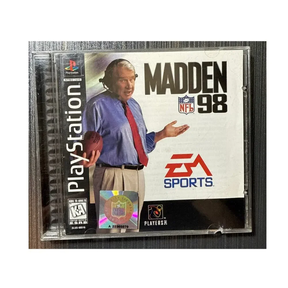Sony PlayStation 1 PS1 EA Sports NFL Madden 98 Video Game